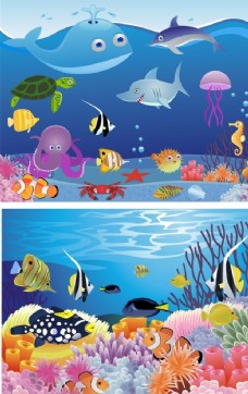 海底世界 海洋生物
