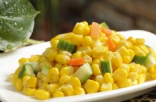特色玉米粒凉菜图片