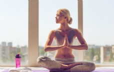 瑜伽运动运动塑型健康瑜伽美女