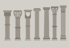 装饰品罗马柱载体