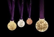 2012伦敦奥运会奖牌图片