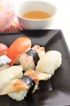 食物背景日本海鲜背景食物图片