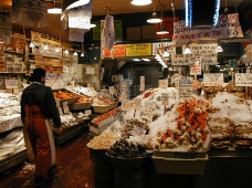 西雅图的鱼市场