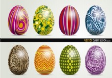装饰品美丽的艺术复活节鸡蛋