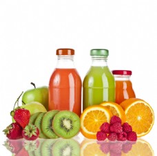 水果饮料背景图片