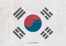 民族垃圾韩国国旗