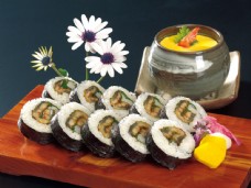 韩国菜寿司图片