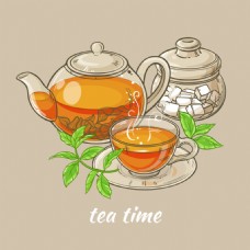 茶水和茶叶