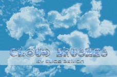 天空的云彩自然的天空云朵云彩Photoshop笔刷下载
