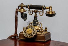 复古的电话机