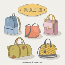 包不同类型的袋