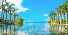 三亚热带天堂风景图片
