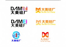 大美硅厂logo