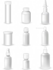各种规格的空白瓶子图片