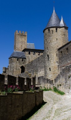 法国中世纪的堡垒