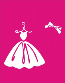 粉色新感觉小裙子粉红色衣服logo