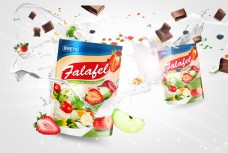广告模板酸奶饮料广告海报设计模板高清psd下载
