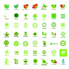 绿色环保健康logo