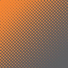 点缀背景橙色和黑色的背景与网点