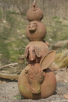 陶瓷动物雕塑
