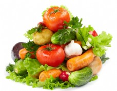 绿色蔬菜蔬菜背景素材图片