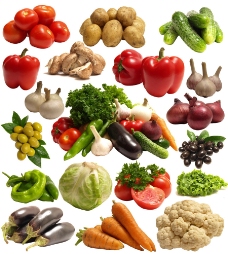 蔬菜饮食各种蔬菜摄影图片