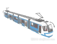 3D车模地铁车厢3d模型下载