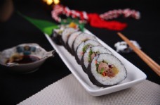 日本料理 寿司 紫菜包饭图片