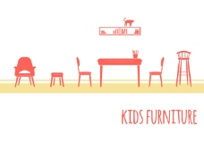 儿童房的家具