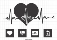 SPA插图心脏监视器的插图
