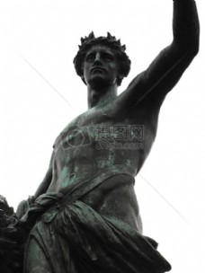 伦敦青铜器雕像