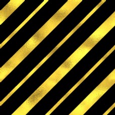 金色与黑色相间条纹警告线背景矢量素材