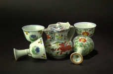 中华文化古董文物瓷器图片