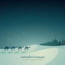 伊斯兰节日开斋节背景与骆驼