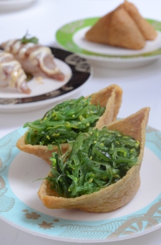 腐皮寿司 五谷腐皮图片