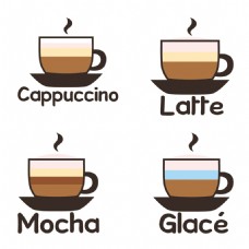 咖啡杯标签图片