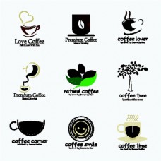 咖啡杯咖啡饮料标志图片