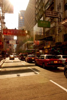 香港风景繁华香港街道风景图片