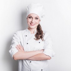 女性外国美女厨师图片