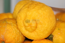 黄色的柠檬水果