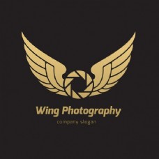 商品翅膀logo模板