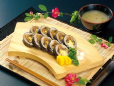 韩国菜寿司图片