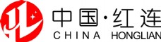中国红连logo