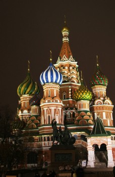 俄罗斯夜晚美景