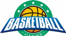 LOGO篮球运动徽章